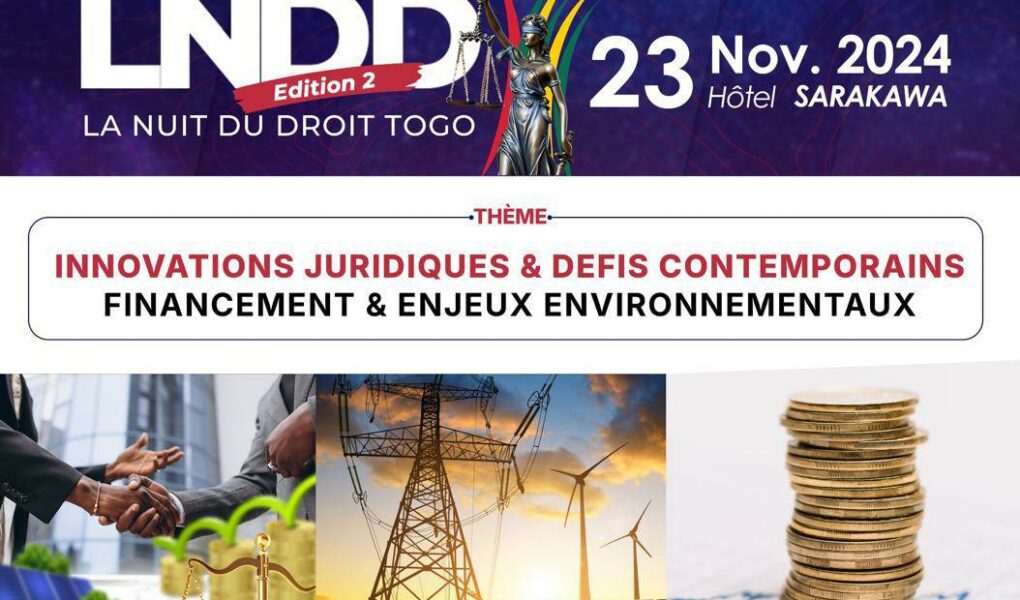 La Nuit du Droit Togo revient pour une deuxième édition exceptionnelle !