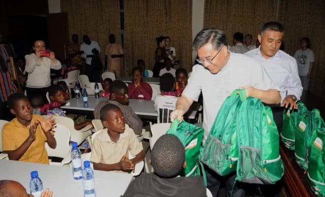 Togo : Journée portes ouvertes de l'ambassade de Chine aux enfants vulnérables