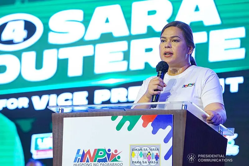 sara Duterte vice présidente