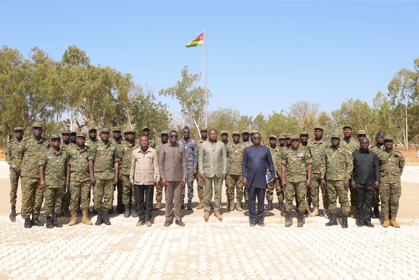 Togo : Le Président célèbre Noël aux côtés des forces armées à Dapaong