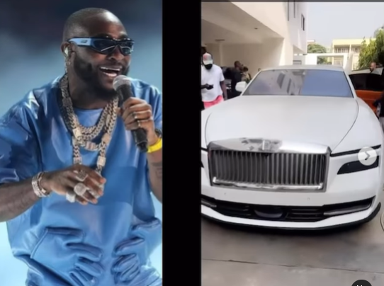 Davido s’offre une luxueuse Rolls-Royce Spectre 2025