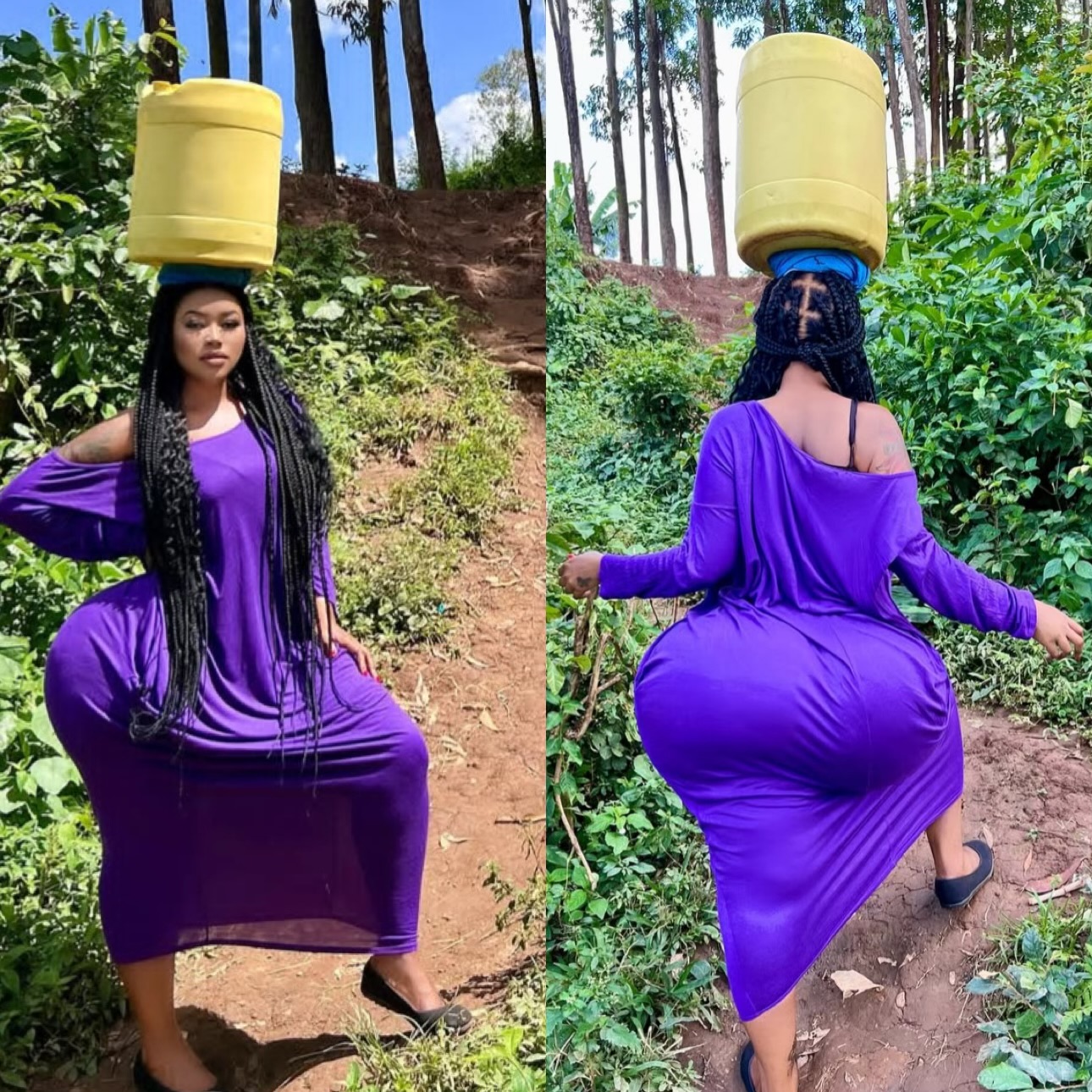 Kenya : L'influenceuse Vera Sidika partage son style de vie "glamour" au village