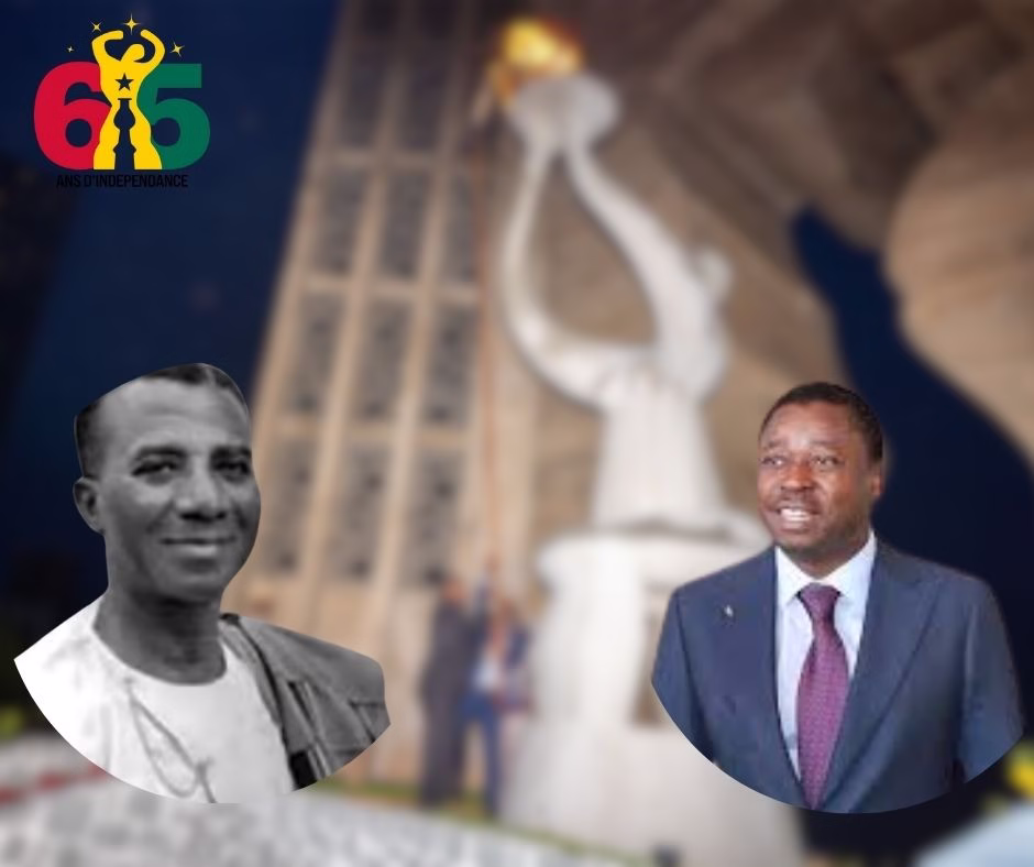 Le Togo célèbre 65 ans d'indépendance : de Sylvanus Olympio à Faure Gnassingbé, la flamme d'une nation en marche