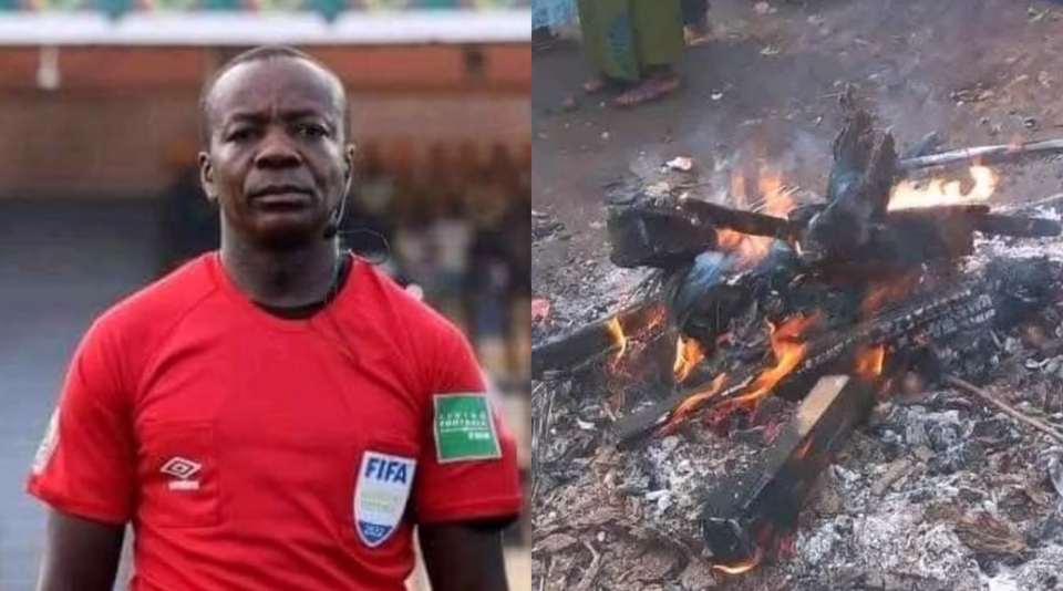 Un arbitre brûlé vif par une foule en colère en RD Congo