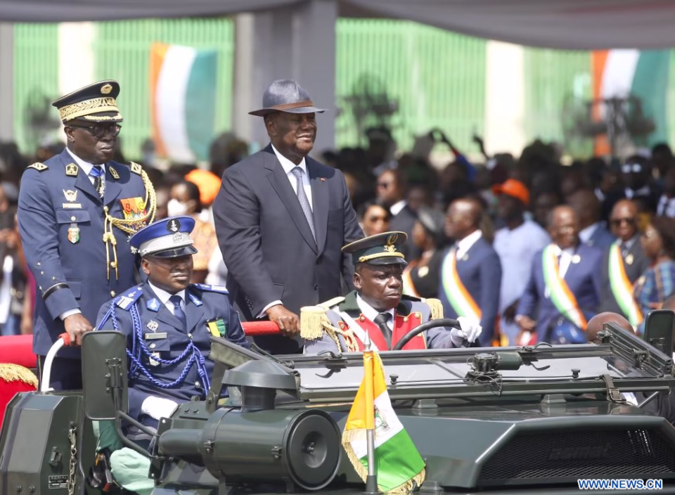 65 ans d’indépendance en Côte d’Ivoire : Ouattara fait une démonstration de force avec une parade militaire