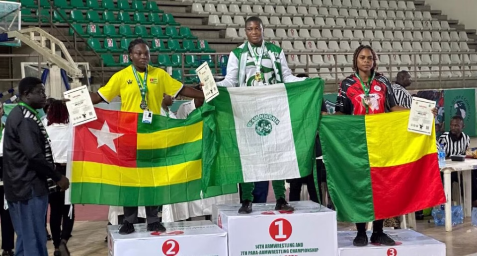 Championnats africains : le Togo frappe fort avec 11 médailles en bras de fer