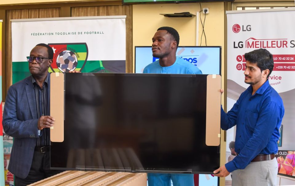 Togo–RDC : 9 télés LG offertes à Kégué ! Tenter votre chance